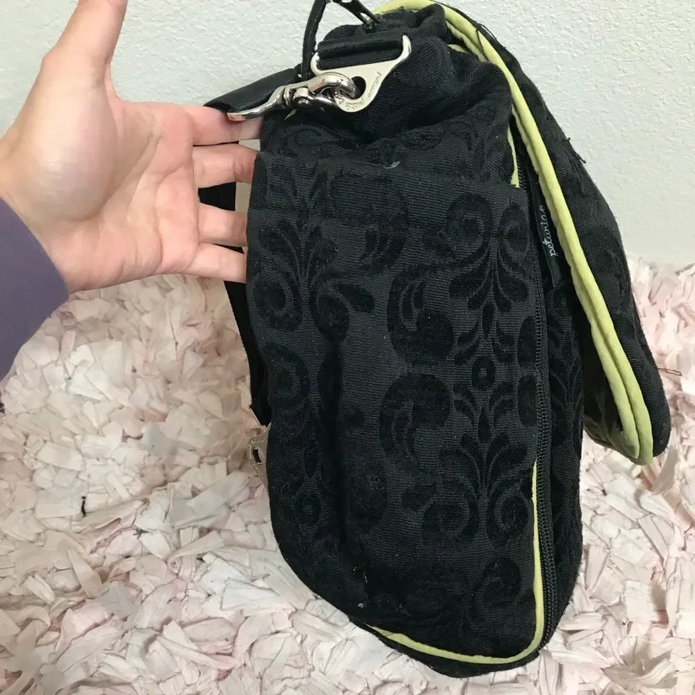 Petunia pickle bottom‎ black baby bag
